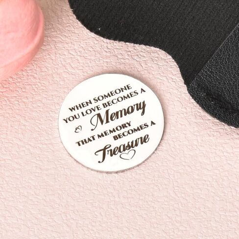 Sisadodo Pocket Hug Token Long Distance Relationship Keepsake Gifts for Women Birthday Christmas Gifts With Leather Keychain in Saudi Arabia