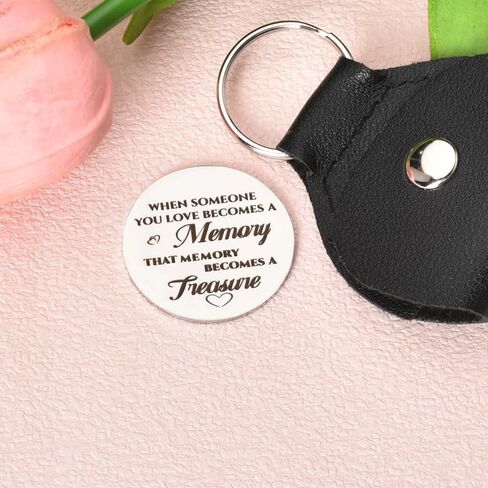 Sisadodo Pocket Hug Token Long Distance Relationship Keepsake Gifts for Women Birthday Christmas Gifts With Leather Keychain in Saudi Arabia