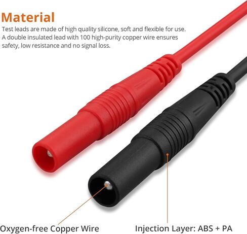 مجموعة أدوات اختبار متعددة 24 قطعة من Proster مع مجسات متعددة مطلية بالذهب قابلة للاستبدال in Kuwait