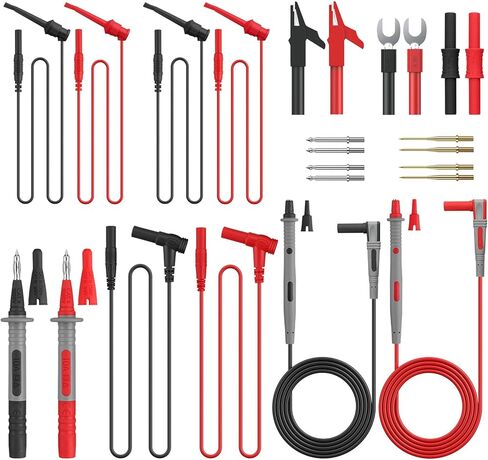 مجموعة أدوات اختبار متعددة 24 قطعة من Proster مع مجسات متعددة مطلية بالذهب قابلة للاستبدال in Kuwait