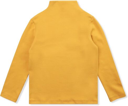 CUNYI Mock Neck Shirts for Kids Girls Boys Long Sleeve Tops Unisex Tees in Saudi Arabia