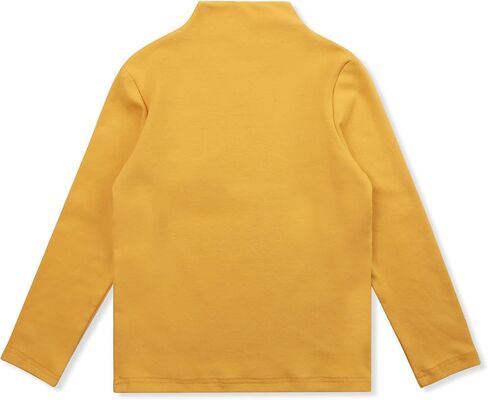 CUNYI Mock Neck Shirts for Kids Girls Boys Long Sleeve Tops Unisex Tees in Saudi Arabia