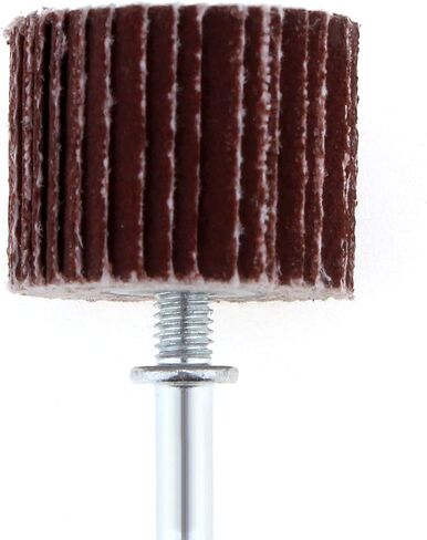 10 قطعة 600 حصى رفرف عجلة الصنفرة قرص الطحن مع 3 مللي متر أربور للأداة الدوارة/مثقاب صغير in Kuwait