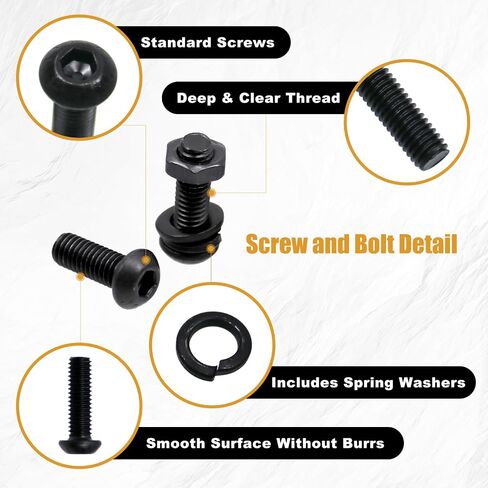 1200PCS Metric Screw Assortment,Metric Bolt Assortment M3 M4 M5 M6 Machine Screws Bolts Nuts and Washer Assortment Kit,12.9 Alloy Steel Metric Bolts and Nuts Assortment Kit in Saudi Arabia