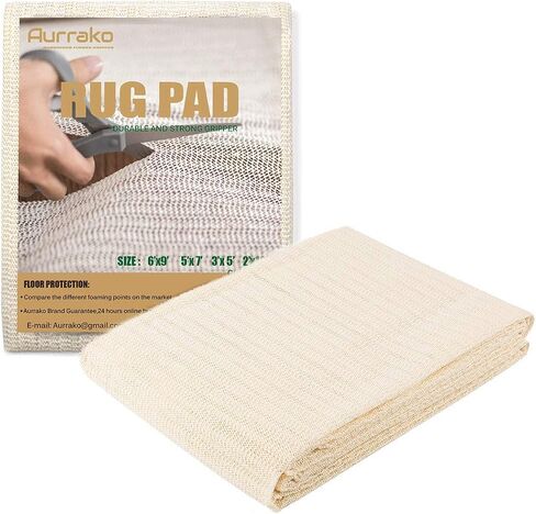 5x7ft Non Slip Rug Pads, Area Rug Pad Gripper for Hardwood Floors,Rug Pad Gripper for Any Hard Surface Floors with 5x8 Area Rugs,Runner Anti Slip Skid in Saudi Arabia