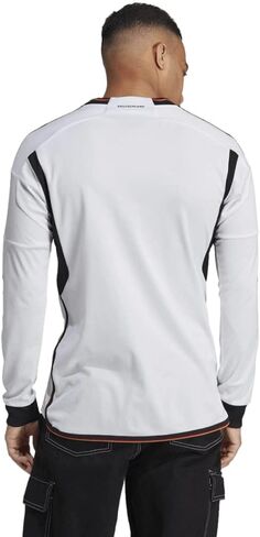 adidas Men's Soccer Germany 2022 Long Sleeve Home Jersey - with Moisture-Absorbing AEROREADY in Saudi Arabia