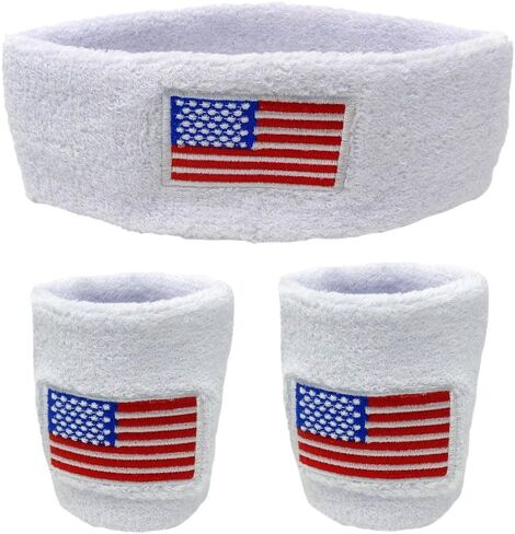 Funny Guy Mugs Unisex Sweatband Set (3-Pack: 1 Headband & 2 Wristbands) in Kuwait