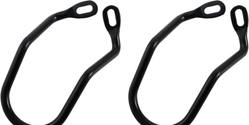 2Pcs 150 mm Rear Derailleur Protector,Steel Bicycle Derailleur Guard,Durable Bike Rear Derailleur Hanger Rear Gear Protector Chain Stay Guard for Bicycle Mountain Road Cycling, Black,Rear Derailleurs in Saudi Arabia