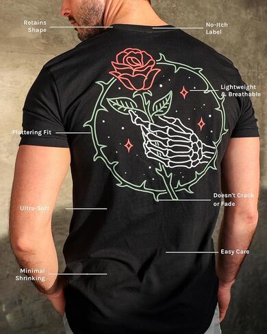 تي شيرت INTO THE AM برسومات حيوانات للرجال مقاس S - 4XL in Kuwait