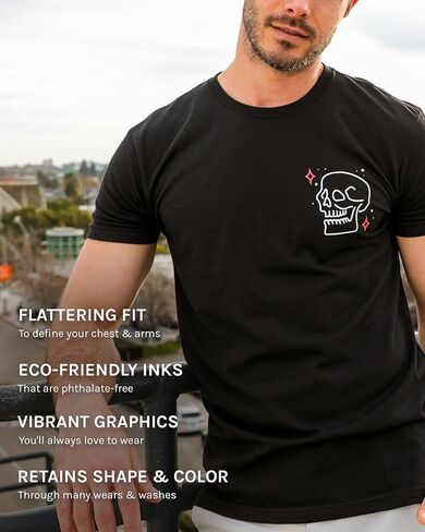 تي شيرت INTO THE AM برسومات حيوانات للرجال مقاس S - 4XL in Kuwait