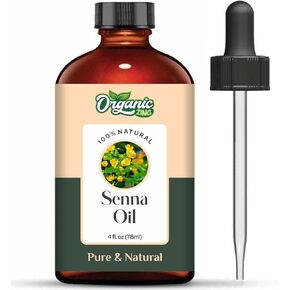 Senna (Cassia senna) Oil | Pure & Natural Carrier Oil for Skincare & Haircare - 118ml/3.99fl oz