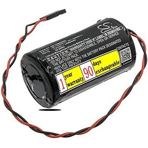 3.6V 9A-100005111 LS33600-CN1 MV-100005111 Replacement Battery for Cameron Nuflo MC-III Plus Flow Analyzers with 9A-100005111 LS33600-CN1 MV-100005111/14500mAh