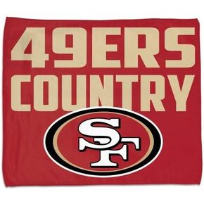 WinCraft San Francisco 49ers 15x18 Rally Towel-Full Color 49ers Country