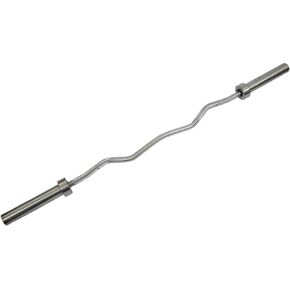 Signature Fitness Olympic Barbell Curl Barbell for Weightlifting and Powerlifting Barbell