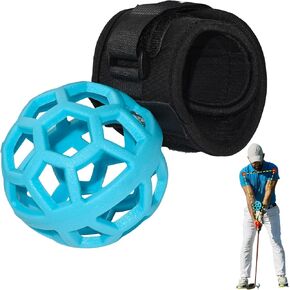 Golf Swing Trainer Ball, Golf Training Aid Smart Ball, Wrist Training Swing Posture Correction for Beginners Practice, Gift Idea
