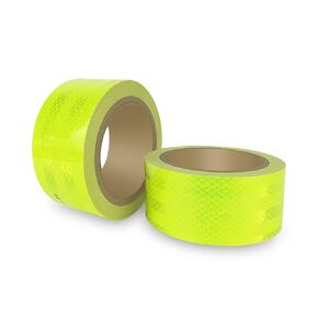 Red Reflective Tape 1 Inch x 25 Ft Stripe Reflector Tape Waterproof Safety Tape for Bike, Trailer,Truck,Warming signs,Conspicuity Markings…