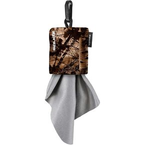 SPUDZ Classic | Microfiber Cloth Screen Cleaner and Lens Cleaner | Open Bottom | Stealth Bronze | 6 x 6 Inches