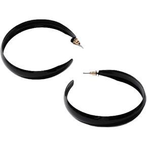 80s Hoop Earrings Colorful Hoop Earrings Large Retro Exaggerated Round Hoop Earrings for Women Girls Jewelry
