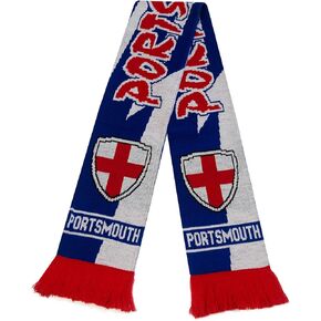 وشاح بورتسموث | وشاح مشجعي كرة القدم | نسيج أكريليك فاخر in Kuwait