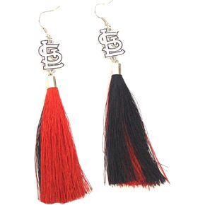 Littlearth St. Louis Cardinals Tassel Dangle Earrings