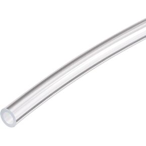 DMiotech 1mm ID 1.6mm OD Clear PVC Tube Flexible Transparent Hose Vinyl Tubing for Garden Water Tube,Air Tube Oil Tube,3 Meter Length