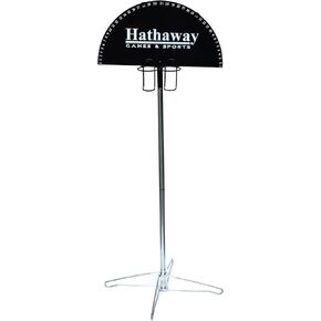 Hathaway Quickscore Outdoor Game Scorer for Yard Games, Black, 21" L x 21" W x 47" H