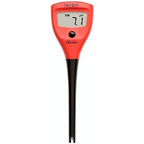 جهاز اختبار الرقم الهيدروجيني من Hanna Instruments HI98103 مع قطب كهربائي قابل للاستبدال لإنبات النبات