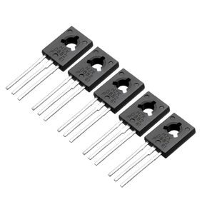 uxcell 5 Pcs D882 Transistor 3A TO-126 NPN 3 Pins PCB Through Hole Bipolar Transistor 30V 3A 1.25W