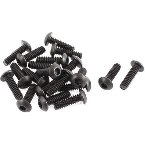 uxcell 3/16 Inch-24x5/8 Inch Hex Socket Button Head Bolts Screws 20pcs in Kuwait