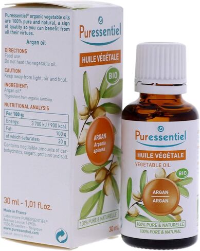 Puressentiel Organic Vegetable Oil - Argan for Unisex - 1 oz Oil in Saudi Arabia