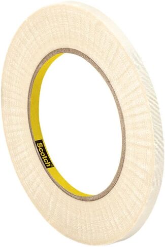3M Glass Cloth Electrical Tape 69, 0.25" width x 36yd length (1 roll), White in Saudi Arabia