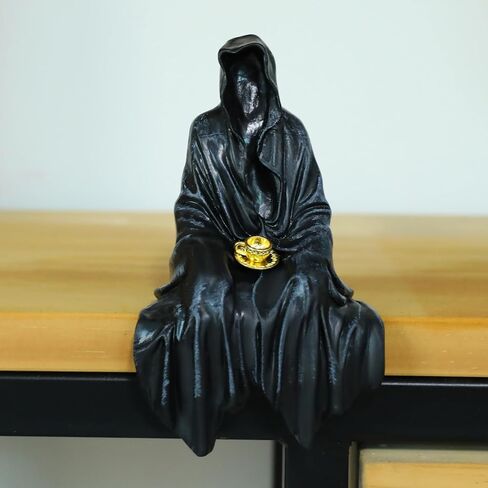 ASVP Shop Suriel Figure Statue - Suriel Tea Co - ACOTAR - Death with cup of tea - Spill The tea in Saudi Arabia