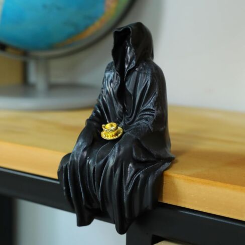 ASVP Shop Suriel Figure Statue - Suriel Tea Co - ACOTAR - Death with cup of tea - Spill The tea in Saudi Arabia