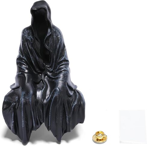 ASVP Shop Suriel Figure Statue - Suriel Tea Co - ACOTAR - Death with cup of tea - Spill The tea in Saudi Arabia