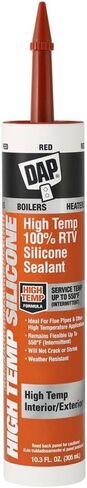 DAP 8013 80133 High Temperature 100% Rtv Silicone Sealant, 10.3 Fl-Oz, Red in Saudi Arabia