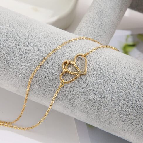 سوار الكاحل Goodsaleok للنساء، خلخال بوهو مقاوم للماء ومقاوم للاهتراء، زخارف للكاحل لرحلات الشاطئ، مجوهرات هدايا تمثل الحب in Kuwait