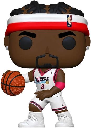 Funko POP NBA: Legends - Allen Iverson (Sixers Home), Multicolor in Saudi Arabia