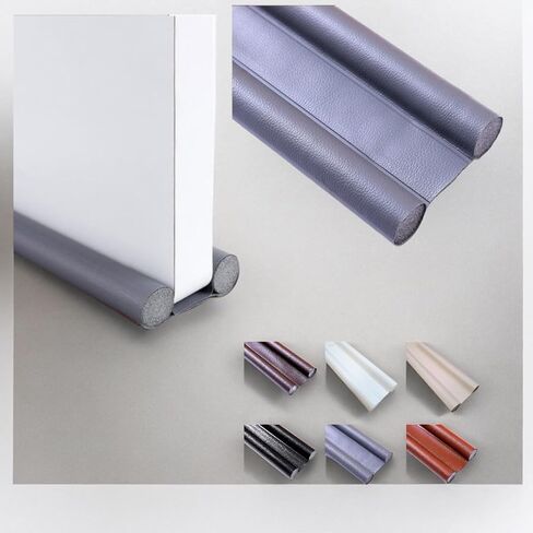 Under Door Draft Guard Stopper Soundproof Reduce Noise Door Bottom Sealing Weather Strip (Color Gray), hy-4647 in Saudi Arabia
