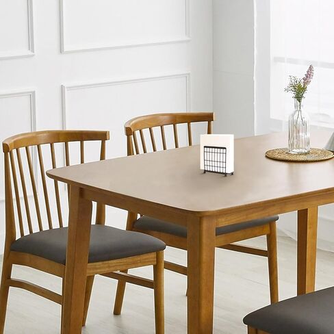 حامل مناديل ستاندوب باللون الأسود لبيت المزرعة الحديث مع قاعدة خشبية في المنتصف in Kuwait