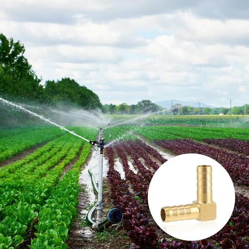 2 حزمة تركيبات الكوع النحاس L الكوع الزاوية اليمنى 3/8 "تركيب خرطوم الكوع الشائك موصلات خرطوم الهواء تركيبات خرطوم الهواء تركيب النحاس الشائك تركيب الوقود الهواء الماء in Saudi Arabia