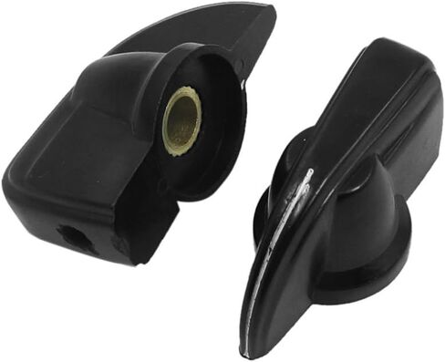uxcell a14061600ux0016 Plastic 6mm Shaft Dia Volume Knob Cap K7-2 for Potentiometer Pot Pack of 2 in Saudi Arabia