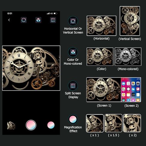 كاميرا المنظار مع الضوء، كاميرا فحص مع كاميرا صغيرة مقاومة للماء بدقة 1920 بكسل، أداة رائعة مع 8 مصابيح LED قابلة للتعديل. كاميرا مجاري مع كابل شبه صلب بطول 10 أقدام، كاميرا صغيرة لهواتف iPhone وiPad وSamsung in Kuwait