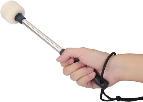 Drum Mallet Bass Drum Percussion Sticks with Wool Felt Head Percussion Marching Band Accessory in Saudi Arabia