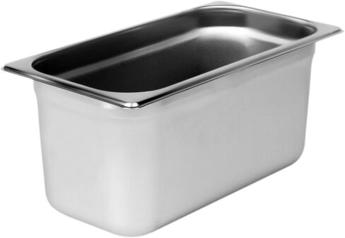 Thunder Group STPA3136 Steam Table Pan, 1/3 Size, 6" deep, Anti-jam, 24 Gauge, 18/8 Stainless Steel, NSF (Made in China), Pack of 12 in Saudi Arabia