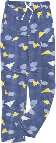 Cromoncent Women's Plush Pajama Pants with Drawstring Fuzzy Flannel Pj Lounge Bottoms Sleepwear in Saudi Arabia