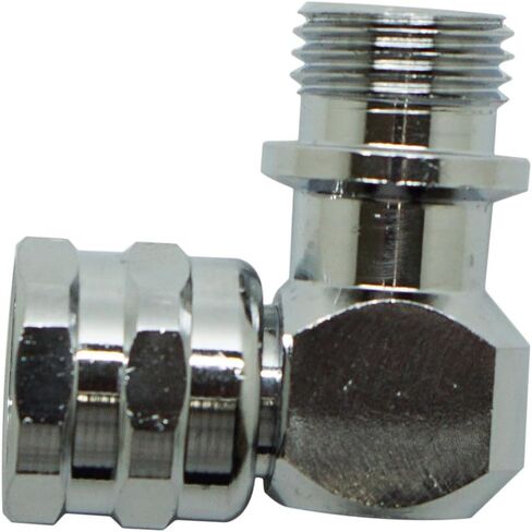 Snorkel Master Scuba Choice 90 Degree Swivel Adaptor UNF for Regulator LP Hose, 2" x 9/16"- 18" in Saudi Arabia