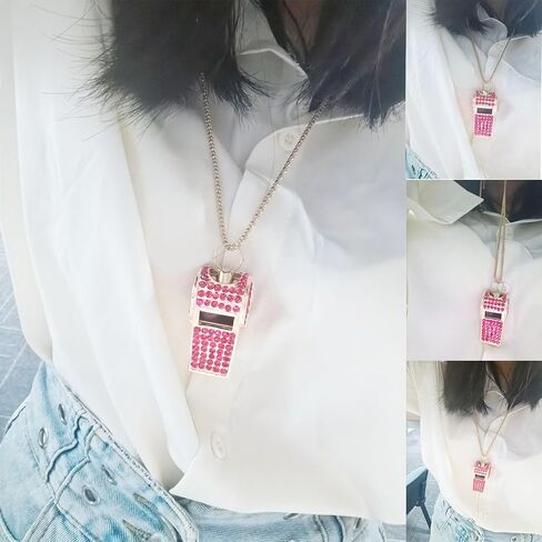 صافرة، صافرة كريستال معدنية من حجر الراين، صافرة لامعة مع سلسلة مفاتيح للحكام والمدربين in Kuwait