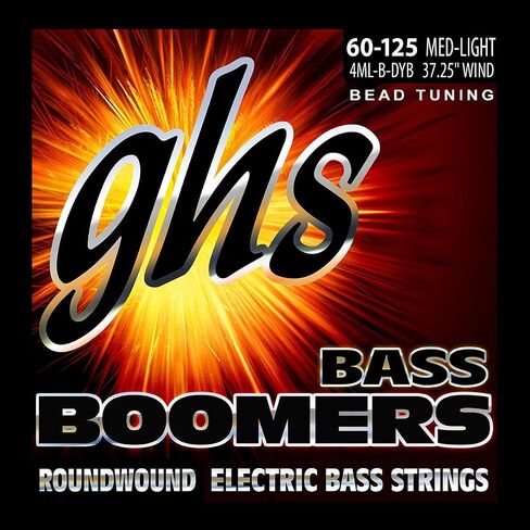 GHS Strings 4ML-B-DYB Electric Bass Boomer String Sets Nickel Plated Guitar Strings, Custom in Saudi Arabia