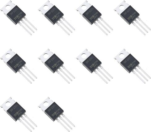 Horinktor 10 قطعة IRF3205 3205 N-قناة Mosfet الترانزستور 55 فولت 110A ، TO-220AB. in Saudi Arabia