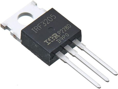 Horinktor 10 قطعة IRF3205 3205 N-قناة Mosfet الترانزستور 55 فولت 110A ، TO-220AB. in Saudi Arabia